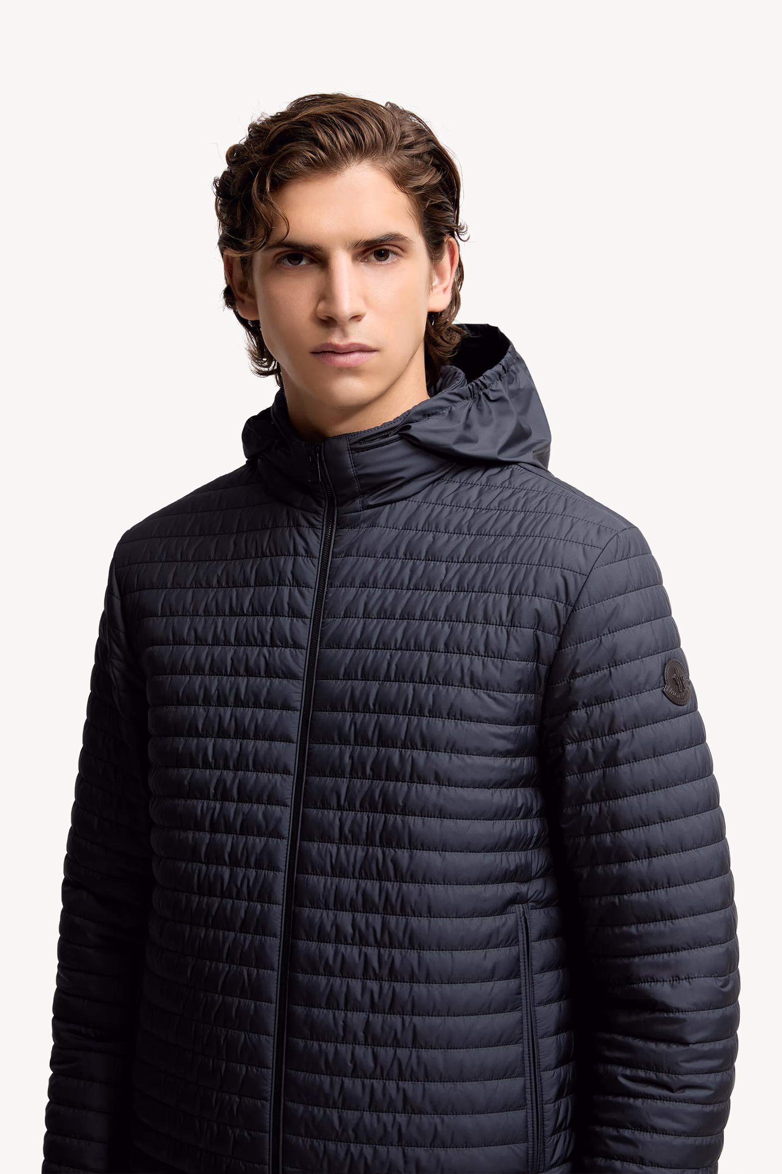 Myrrhe Short Down Jacket Men Blue Moncler 6